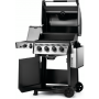Grill gazowy Legend 425 z palnikiem bocznym Sizzle Zone™, Czarny - 3